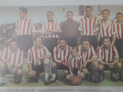 Recorte Talleres Escalada Equipo 1933 Angeletti Otros (d)