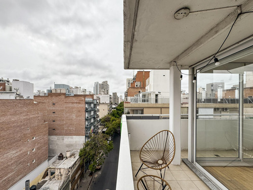 Departamento Piso Exclusivo Con 2 Dormitorios Y Mega Balcón