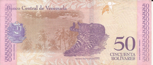 Venezuela 50 Bolivares