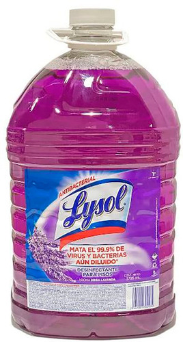 Desinfectante Lysol Liquido Galón Mata 99,99% Bacterias G