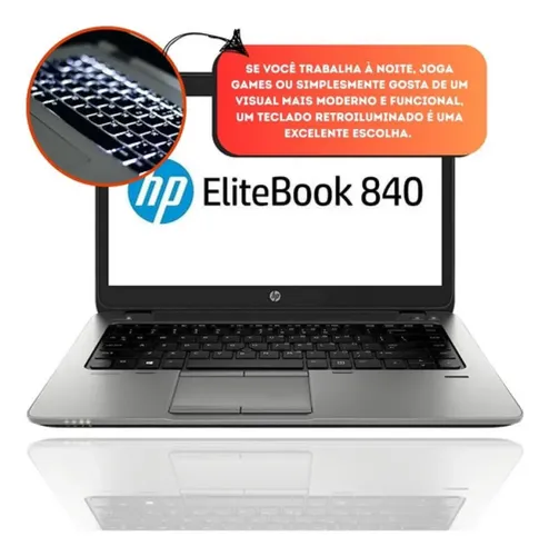 Notebook Probook Hp 840 I5 8gb Ssd 256gb Trabalho (Novo com caixa