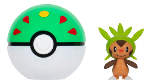 Figura Jazwares Clip N Go - Pokemon - Chespin