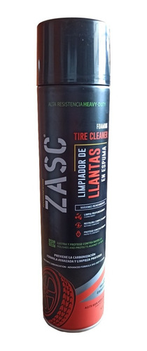 Limpiador De Cauchos En Spray Espuma 650 Ml Zasc