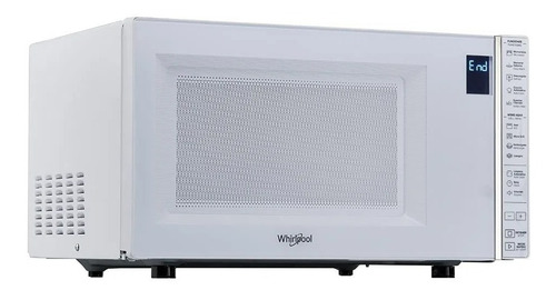 Imagen 2 de 4 de Microondas Whirlpool Wmg30ab Con Grill 30 Litros Blanco