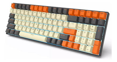 Teclado Royal Kludge Rk100 Teclado Mecánico Inalámbrico 96%