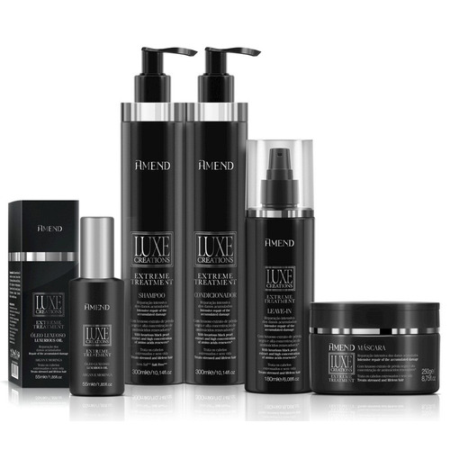 Kit Luxe Creations Extreme Treatment Amend Cinco Produtos!