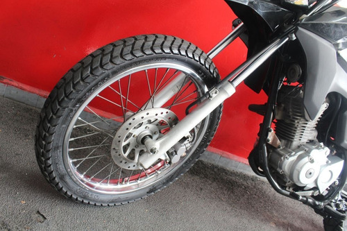 Imagem 10 de 11 de Honda Nxr 160 Bros 160 Esdd 2015 Preta Preto
