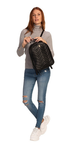 Imagen 4 de 7 de Backpack Polo Diseño Capitonado