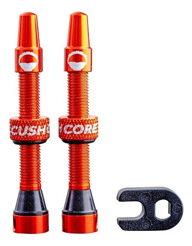 Juego De Valvulas Cush Core 44mm Tubeless Colores