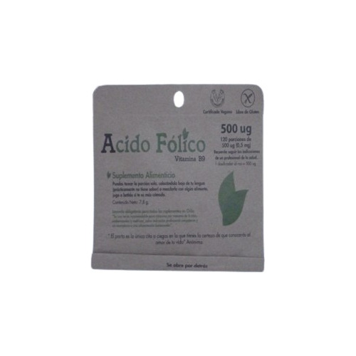 Acido Fólico - Dulzura Natural 7.8g.