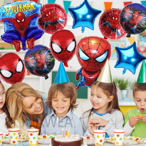 Piñata Spiderman Reutilizable Cotillon Cumpleaños