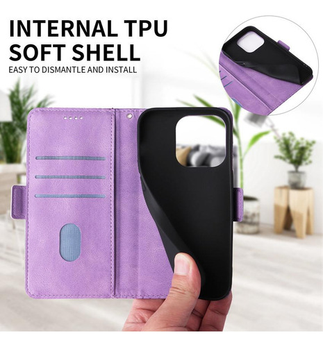 B Funda De Libro Para Moto E20 E30 E40 E32 E22i E13 G13 G23