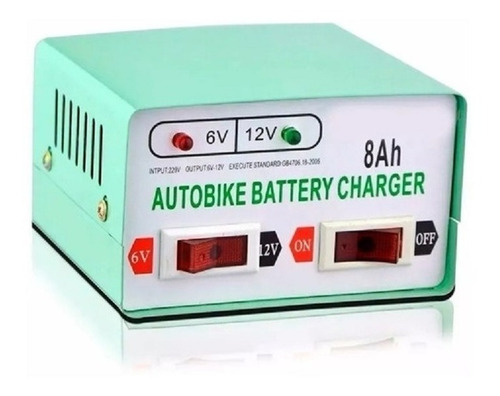 Cargador Batería Para Autos Y Motos 12v / 6v
