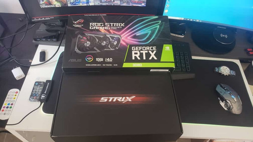 Tarjeta Grafica Nvidia Asus Rog Strix Geforce Rtx 3080, 10g (Usado)