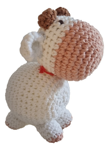 Imagen 6 de 10 de Combo X5 Animales Granja Amigurumis Regalo Bebes Set Ajuar