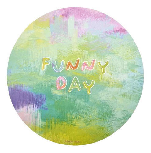 Platos De Sitio De Papel Funny Day X 20u 