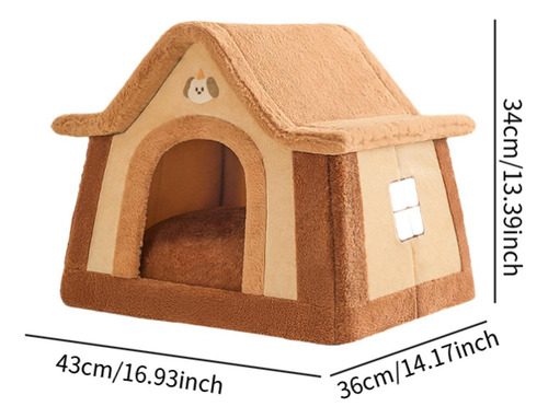 Casa De Cachorro Pet Dog Cat House Casa Quente S