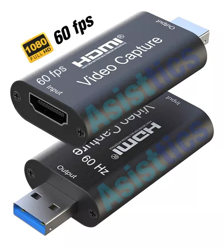 Tarjeta Capturadora de Video USB a HDMI 1080p 30Hz