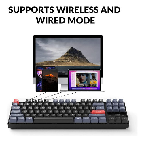 Teclado De Teclado K8 K8 Pro Wireless Mechanical, Teclado De