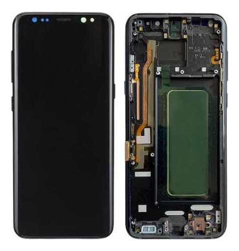 Sjpm Frontal Tela Display Aro S8 Plus S8+ G955 Original +