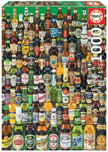 Puzzle Rompecabeza Educa X 1000  Beers 12736