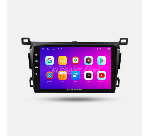 Autoradio Android Toyota Rav4 2013-2018 4+64gb 8core Qled