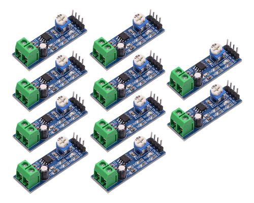 Amplificador De Audio Mono Wwzmdib Lm386 Diseño De Circuito 