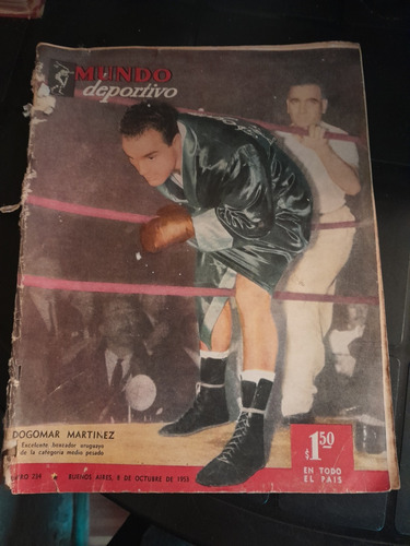 Revista Mundo Deportivo Racing Huracan 08 10 1953 N234