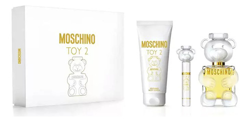 Kit Moschino Toy 2 Vem 100ml +10ml +100ml Gel +100ml Body
