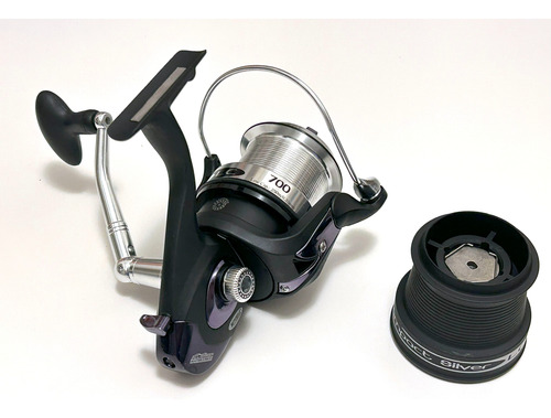 Reel Mitchell Compact Silver Lc 700 Negro Derecho/izquierdo