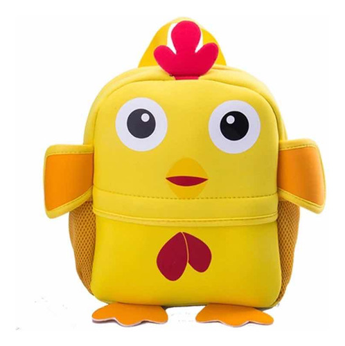 Bolso Mochila Niños Animales 3d Preschool