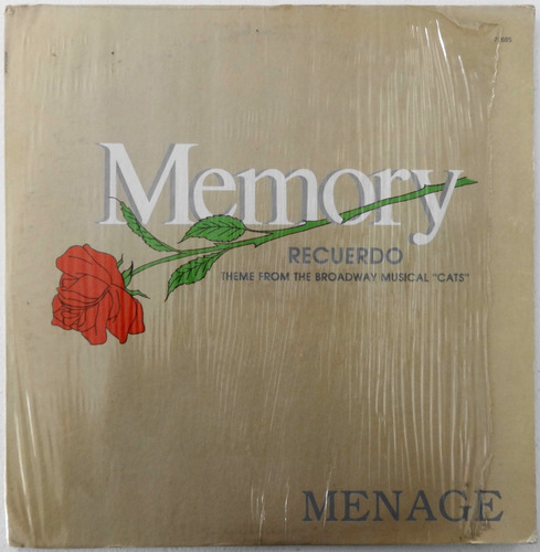 Memory (theme From The Broadway Musical Cats) Menage Disco (Usado)