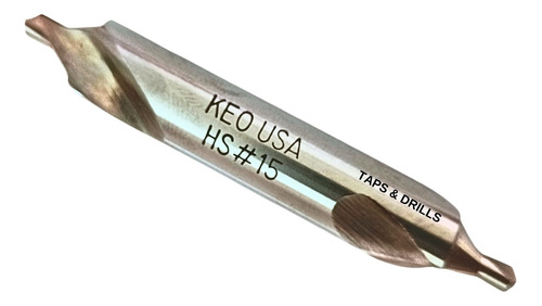 Broca De Hss Keo Made In Usa Centros Tipo Campana N° 15 