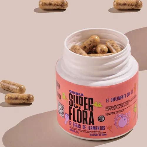 Better Diabla Super Flora Probióticos Suplemento X60c 6c