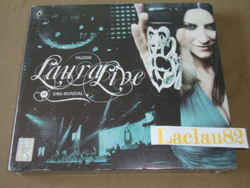 Laura Pausini Gira Mundial 2009 Warner Cd + Dvd Digipak New