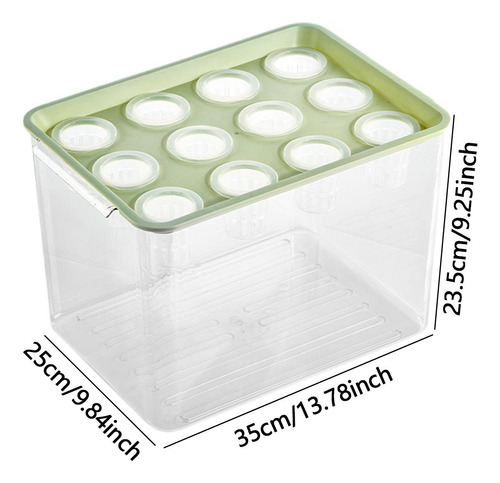 Hidropónico Kit De De Microgreens Caja De Tapa Verde