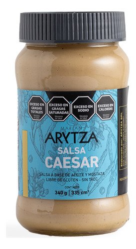 Salsa Caesar Arytza Gourmets Sin Tacc En Frasco X340g