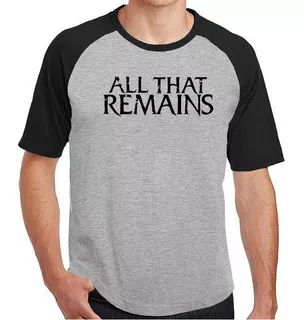 Camiseta Raglan All That Remains - 100% Poliéster
