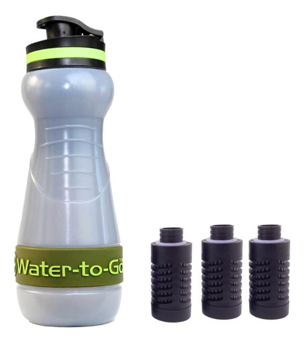 Botella Con Filtro De Agua Water To Go, Perfecta Para Sender