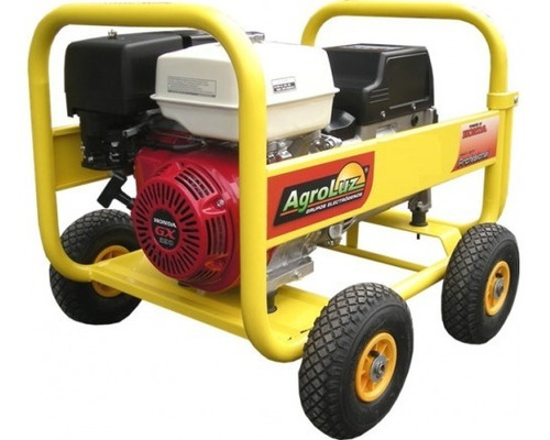 Generador Agroluz 8500 Trifásico Naftero Arranque Manual