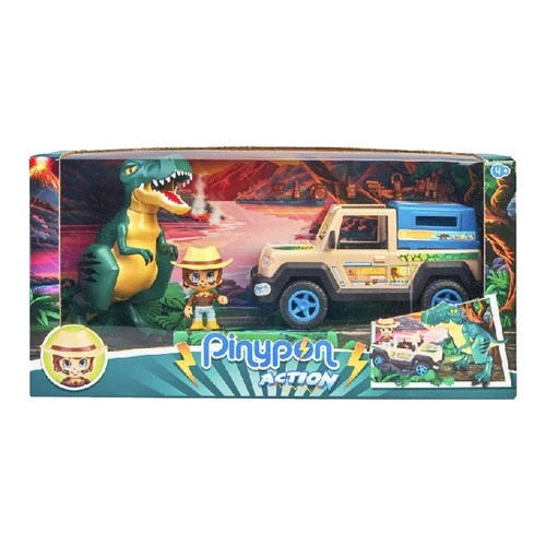 Pinypon Action Set Dinosaurio Jurassico + Acc Bunny Toys