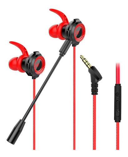 Auriculares Gamer Microfono Extraible Removible In-ear Gm