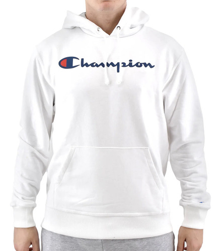 Buzo Champion C/capucha Logo Chhcogf89h01003 Hombre