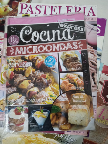 Lote X 12 Revistas Receta Cocina Pasteleria Conservas Microo