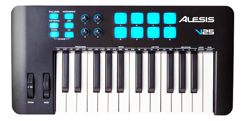 Teclado Controlador Alesis V25 Mkii Midi 25 Teclas