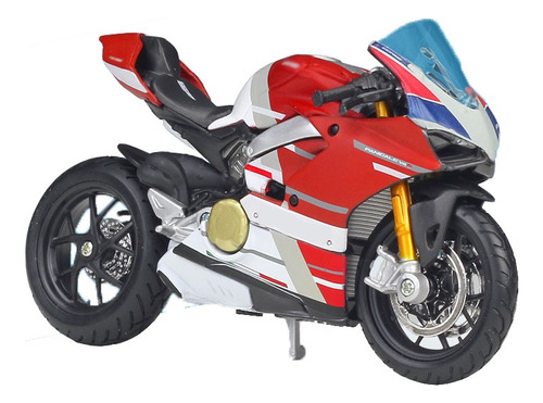 1:18 Modelo De Motocicleta Para Ducati Panigale V4 S Corse