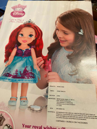 Ariel Disney Princesas Toddler Princess Ariel My First
