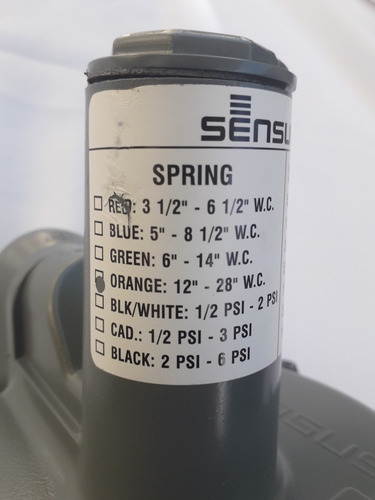 Imagen 8 de 9 de Sensus 143-80 Regulador Gas Natural Directo. Plantas Electri