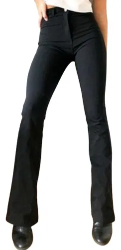 Pantalones de tela elastizados hotsell