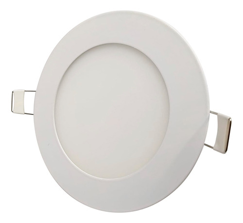 Panel Luz Led Circular 8w Para Embutir Tbcin